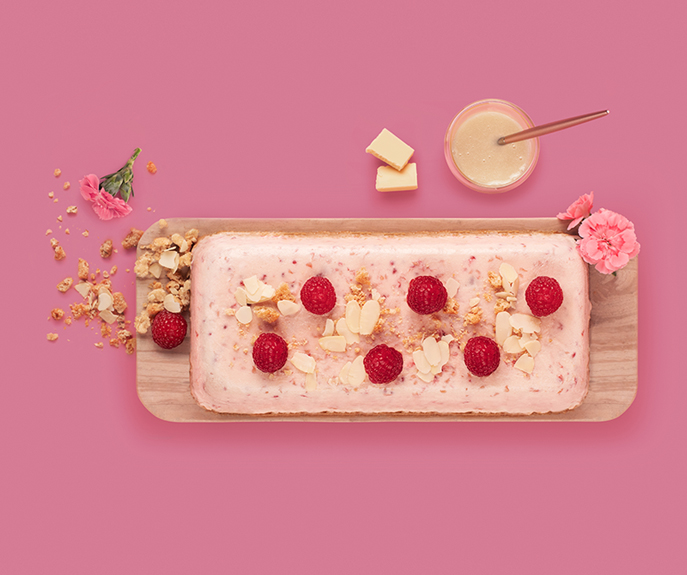 Himbeeren Icetorte Header Mobile